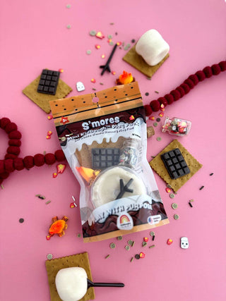 Earth Grown KidDoughs (KidDoughs by EGKD) - Earth Grown KidDoughs (KidDoughs by EGKD) - S'mores Mini Play Pack - Classy Rascals Boutique