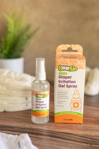 Earth Mama Organics - Earth Mama Organics - Boogie Diaper Irritation Gel Spray, 3.4oz - Classy Rascals Boutique