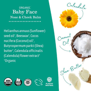 Earth Mama Organics - Earth Mama Organics - Organic Baby Face Nose and Cheek Balm - Classy Rascals Boutique