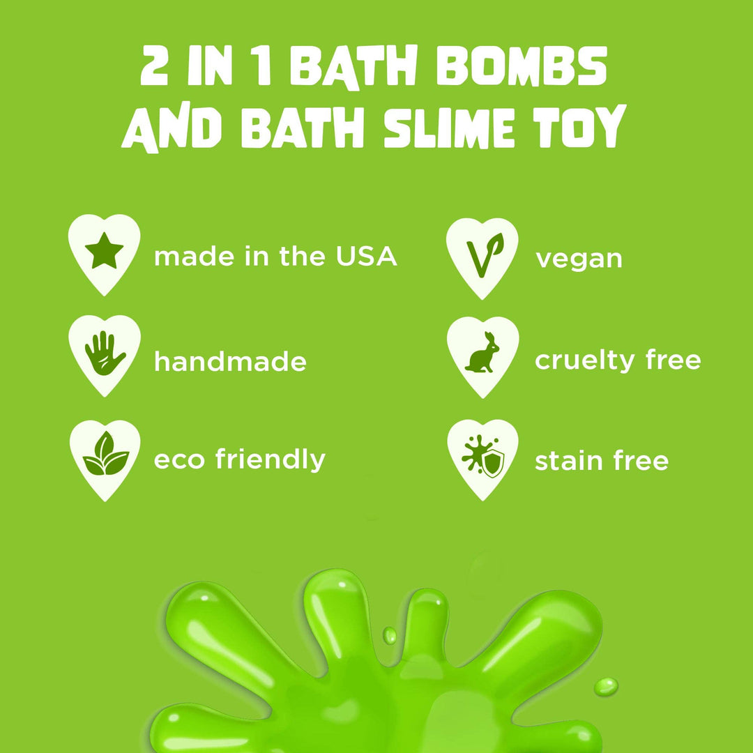 Two Sisters Spa - Squishy Slime Kids Bath Bomb with Toys Inside