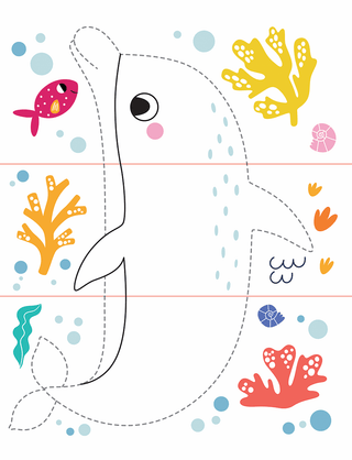 EDC Publishing - EDC Publishing - Mix & Match Tracing: Ocean - Classy Rascals Boutique