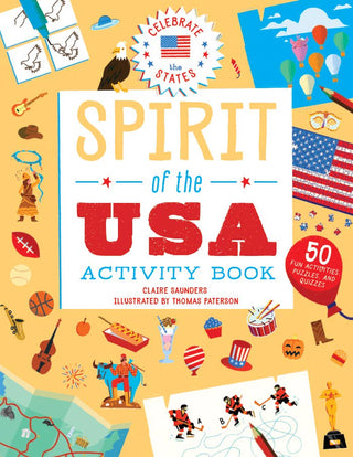 EDC Publishing - EDC Publishing - Spirit of the USA Activity Book - Classy Rascals Boutique