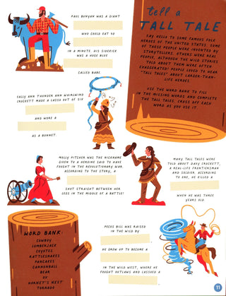 EDC Publishing - EDC Publishing - Spirit of the USA Activity Book - Classy Rascals Boutique