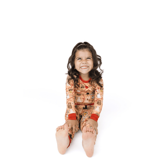 Emerson and Friends - Emerson and Friends Cats Meow Bamboo Kids Pajamas | Toddler & Big Kid Sleep Set - Classy Rascals Boutique