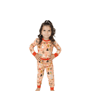 Emerson and Friends - Emerson and Friends Cats Meow Bamboo Kids Pajamas | Toddler & Big Kid Sleep Set - Classy Rascals Boutique