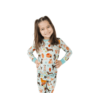 Emerson and Friends - Emerson and Friends Dogs Bark Bamboo Kids Pajamas | Toddler & Big Kid Sleep Set - Classy Rascals Boutique