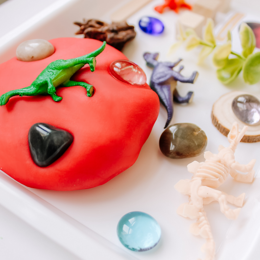 Present Not Perfect Play Co - Children's Dinos Sensory Play Kit