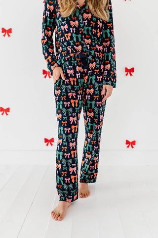 Kiki + Lulu - Merry Little Bows Mama Lounge Set