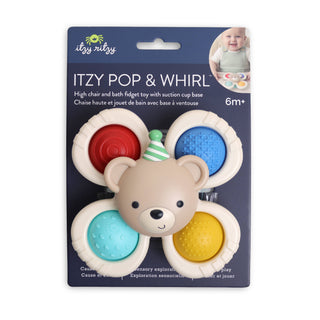 Itzy Ritzy - *NEW* Itzy Pop & Whirl™ Circus -Bath, Travel, & Mealtime Toy