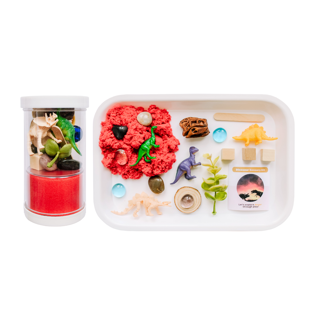 Present Not Perfect Play Co - Children's Dinos Sensory Play Kit