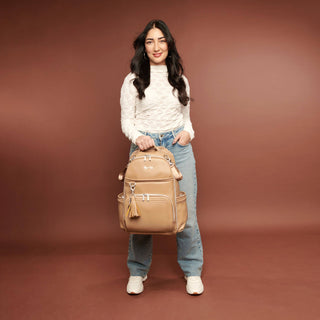Itzy Ritzy -  Boss Plus™ Backpack Diaper Bag Chai Latte