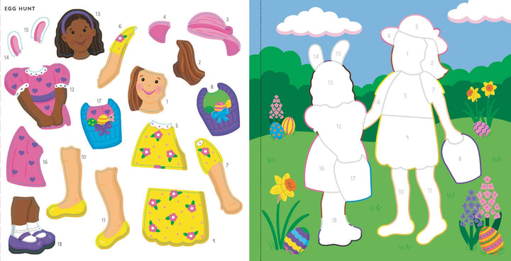 Peter Pauper Press - My First Color-by-Sticker Book - Easter