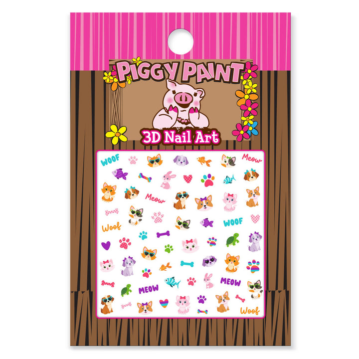 Piggy Paint - Playful Pets Nail Art