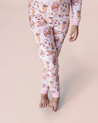 Lucky Panda Kids - Bamboo Two Piece Set | Easter Hop