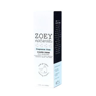 Zoey Naturals Fragrance-Free Diaper Cream - 3.4oz