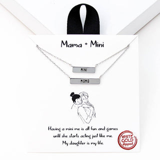 Fashion City - Fashion City - Gold - Dipped Mama Mini Necklace Set - Classy Rascals Boutique
