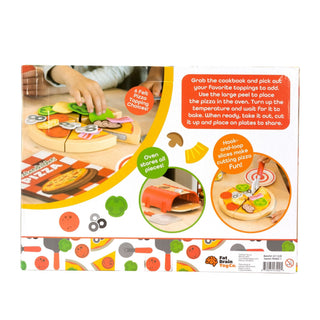 Fat Brain Toy Co. - Fat Brain Toy Co. Pretendables Backyard Pizza Oven Set - Classy Rascals Boutique