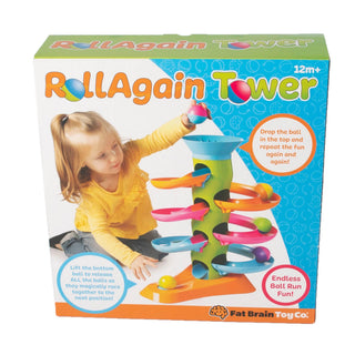 Fat Brain Toy Co. - Fat Brain Toy Co. Roll Again Tower - Classy Rascals Boutique