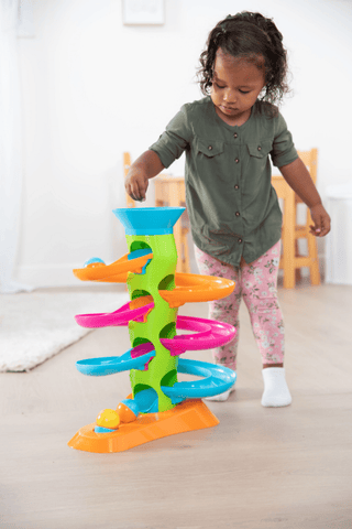 Fat Brain Toy Co. - Fat Brain Toy Co. Roll Again Tower - Classy Rascals Boutique