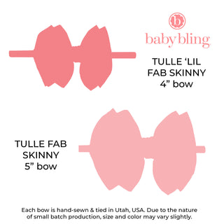 Baby Bling TULLE LIL FAB SKINNY: black