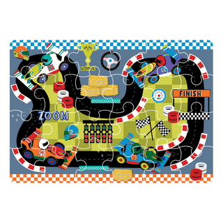 Floss & Rock - Floss & Rock Cars 24pc Mini Puzzle - Classy Rascals Boutique