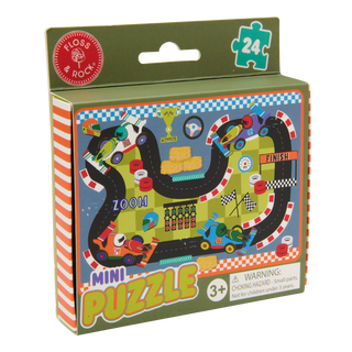 Floss & Rock - Floss & Rock Cars 24pc Mini Puzzle - Classy Rascals Boutique