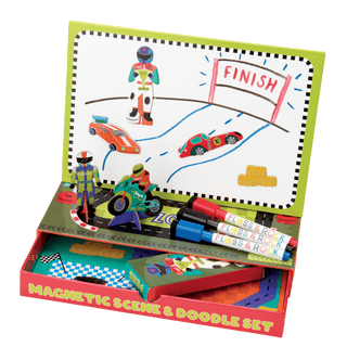 Floss & Rock - Floss & Rock Cars Magnetic Scene & Doodle Set - Classy Rascals Boutique
