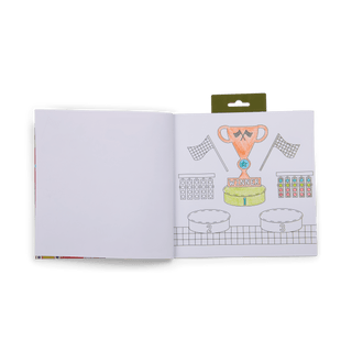 Floss & Rock - Floss & Rock Cars My Coloring Book - Classy Rascals Boutique