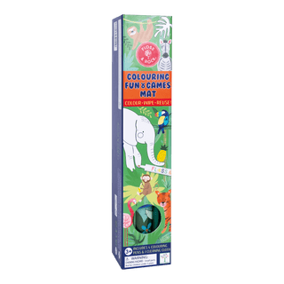 Floss & Rock - Floss & Rock Coloring Fun and Games Mat Jungle - Classy Rascals Boutique