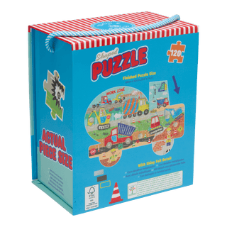Floss & Rock - Floss & Rock Construction 120pc Puzzle - Classy Rascals Boutique