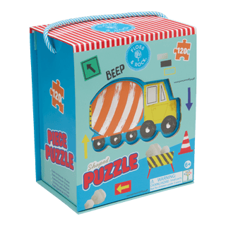 Floss & Rock - Floss & Rock Construction 120pc Puzzle - Classy Rascals Boutique