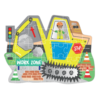 Floss & Rock - Floss & Rock Construction 30pc Puzzle - Classy Rascals Boutique