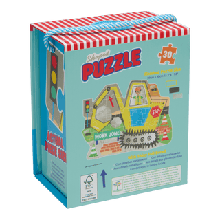Floss & Rock - Floss & Rock Construction 30pc Puzzle - Classy Rascals Boutique