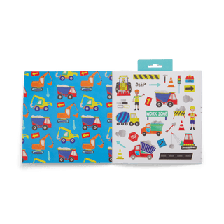 Floss & Rock - Floss & Rock Construction My Coloring Book - Classy Rascals Boutique