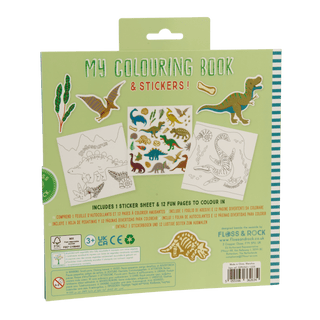Floss & Rock - Floss & Rock Dino My Coloring Book - Classy Rascals Boutique