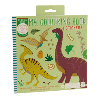 Floss & Rock - Floss & Rock Dino My Coloring Book - Classy Rascals Boutique