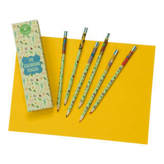 Floss & Rock - Floss & Rock Dino My Pack of 6 Colored Pencils - Classy Rascals Boutique