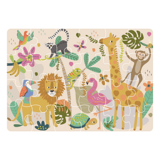 Floss & Rock - Floss & Rock Jungle 24pc Mini Puzzle - Classy Rascals Boutique