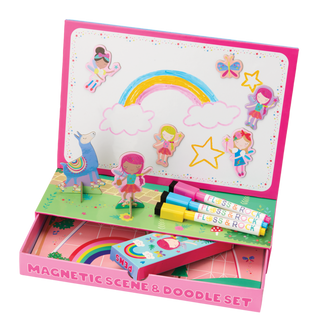 Floss & Rock - Floss & Rock Rainbow Fairy Magnetic Scene & Doodle Set - Classy Rascals Boutique
