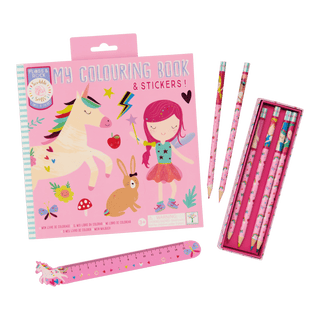 Floss & Rock - Floss & Rock Rainbow Fairy My Coloring Book - Classy Rascals Boutique