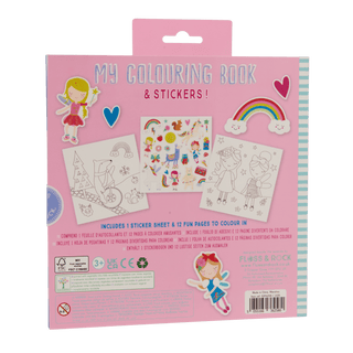 Floss & Rock - Floss & Rock Rainbow Fairy My Coloring Book - Classy Rascals Boutique