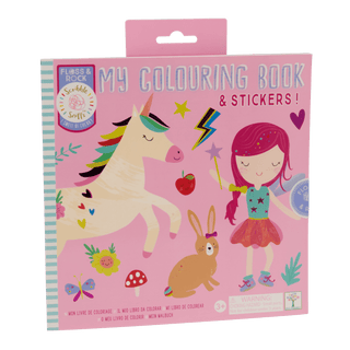 Floss & Rock - Floss & Rock Rainbow Fairy My Coloring Book - Classy Rascals Boutique