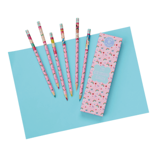 Floss & Rock - Floss & Rock Rainbow Fairy My Pack of 6 Colored Pencils - Classy Rascals Boutique
