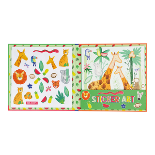 Floss & Rock - Floss & Rock Sticker Art Jungle - Classy Rascals Boutique