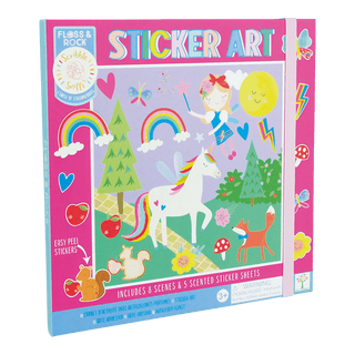 Floss & Rock - Floss & Rock Sticker Art Rainbow Fairy - Classy Rascals Boutique