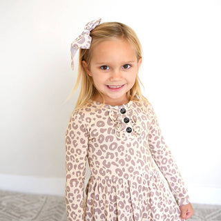 Gigi and Max - Gigi and Max - Amari Leopard TUTU DRESS Bamboo Kids Clothes Outfit - Classy Rascals Boutique