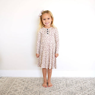Gigi and Max - Gigi and Max - Amari Leopard TUTU DRESS Bamboo Kids Clothes Outfit - Classy Rascals Boutique