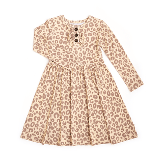 Gigi and Max - Gigi and Max - Amari Leopard TUTU DRESS Bamboo Kids Clothes Outfit - Classy Rascals Boutique