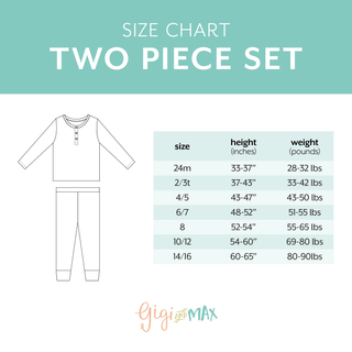 Gigi and Max - Gigi and Max Cecelia Floral Ruffle Two-Piece Bamboo Set | Girls - Classy Rascals Boutique