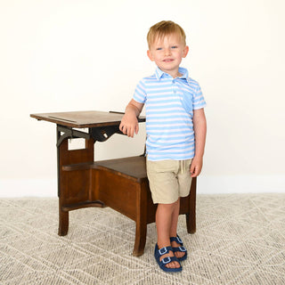 Gigi and Max - Gigi and Max Hudson Polo Shirt | Bamboo Boys Polo - Classy Rascals Boutique